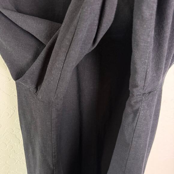 Torrid Black Linen Relaxed Fit Blazer 3X 13084575 - Picture 9 of 13